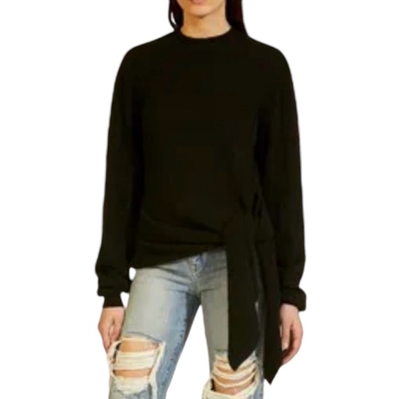 KHAITE | Esme Cashmere Asymmetric Sweater Barley S - Picture 8 of 9